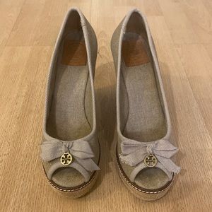 Tory Burch Peep Toe Shoes